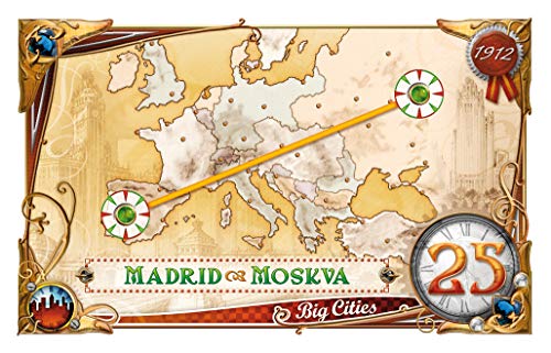 Asmodee Ticket to Ride Europa 1912 Board Game EXPANSION - Expand Your Railway Empire Across Europe! Fun Family Game for Kids & Adults, Ages 8+, 2-5 Players, 30-60 Minute Playtime - style: Game Expansion