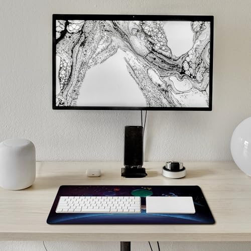 Gaming Mouse Pad, Outer Ship Wilds Mouse Pad 11.8x23.6 Inch Large Extended Computer Mouse Mat Keyboard Full Desk Mousepad for Gaming, Office, Home - color: style-23, size: 11.8 x23.6-Inch