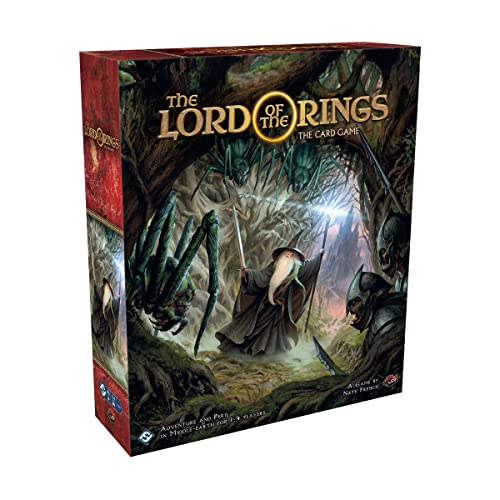 Asmodee The Lord of the Rings The Card Game Revised CORE Set - The Ultimate Adventure Awaits in Middle-Earth, Cooperative Strategy Game for Teens & Adults, Ages 14+, 1-4 Players, 30-120 Min Playtime