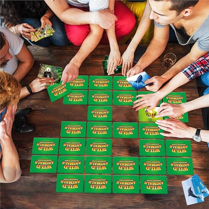 Hebayy Wild Animal Matching Game, 80 PCS Realistic Animal Memory Matching Cards for Toddlers 40 Pairs Real Animal Memory Cards Educational Toys for Preschool Boys & Girls 4 5 6 Years Old - style: Animal