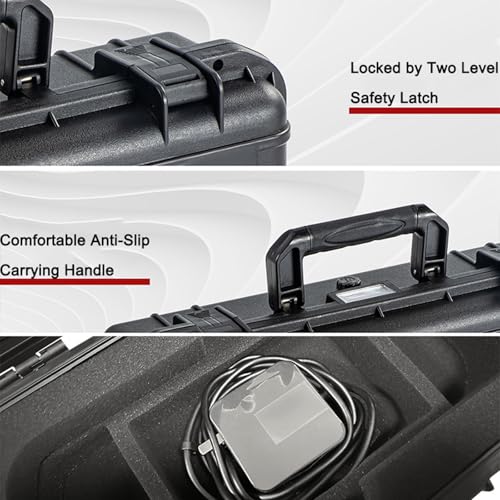 JYGamhanbil Carrying Case Waterproof Bag Cover Hard Shell for ROG Ally / ROG Ally X Gaming Handheld Console,Large Capacity Professional Storage Bag for ROG Ally Controller,Docking Station,Accessories