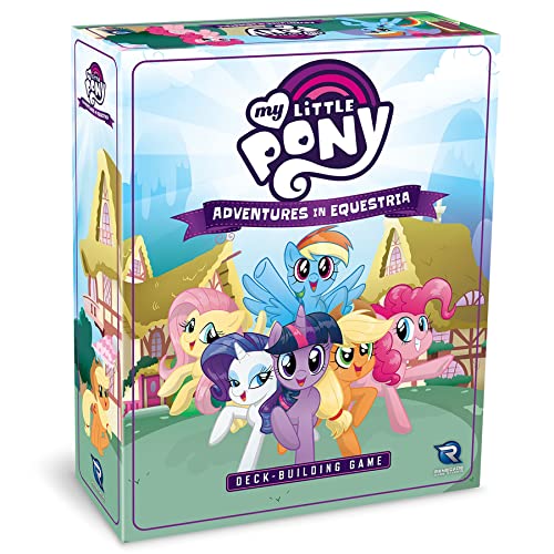 Renegade Game Studios My Little Pony: Adventures in Equestria Deck-Building | Cooperative Strategy Card Game for 1-4 Players, Includes 6 Iconic Characters, Perfect for Families and Fans Aged 8 Plus