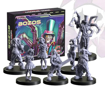 Monster Fight Club Cyberpunk: Combat Zone - Bozos Starter Gang