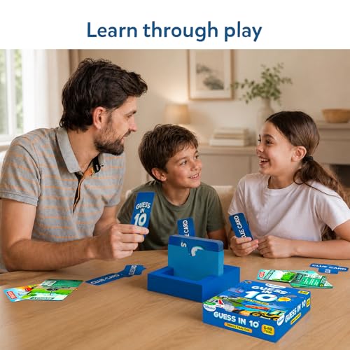 Skillmatics Guess in 10 Things that Go, Perfect for Boys, Girls, Kids Who Love Card Games, Educational Toys & Board Games, Gifts for Ages 6, 7, 8, 9 - style: Things That Go!