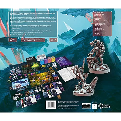 Awaken Realms ISS Vanguard Board Game - Explore Space in a Cooperative Sci-Fi Strategy Game, Thrilling Adventure for Teens & Adults, Ages 14+,1-4 Players, 90-120 Minute Playtime
