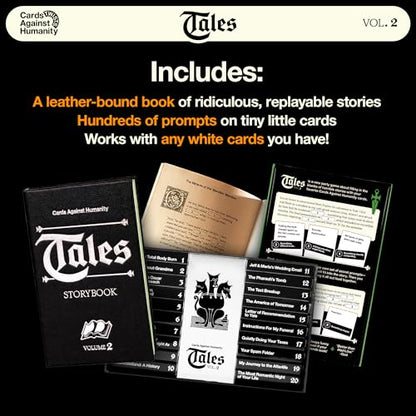 Cards Against Humanity Tales Vol. 2 • A New Twist on The Classic Adult Party Game • Fill in The Blanks of Horrible Stories with Your Cards