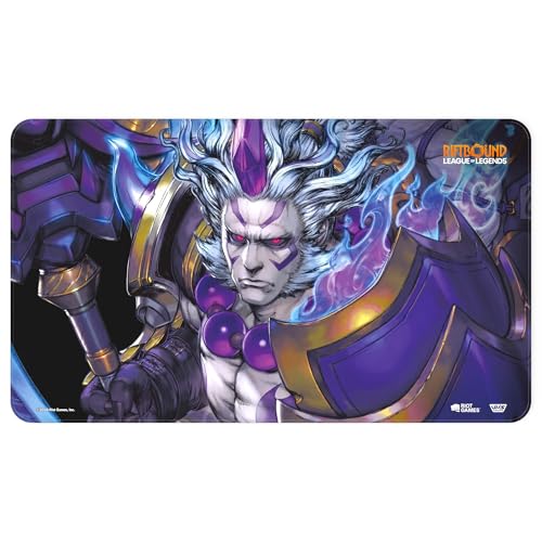 Riftbound: League of Legends - Playmat: Darius -TCG Spiritforged Spirit Blossom, 24x14, Neoprene, Character Art, Tabletop Trading Card Game Accessory - style: Darius