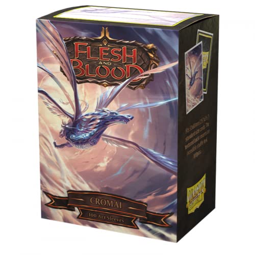 Dragon Shield | Flesh & Blood Art Sleeves | 100 CT - Smooth & Tough Premium TCG Sleeves | Compatible with Pokemon, One Piece & Magic the Gathering | Cromai - color: Cromai