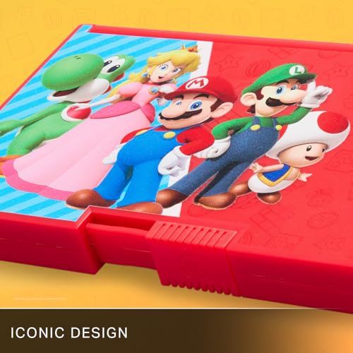 PowerA Game Card Case XL for Nintendo Switch / Switch 2 / Switch Lite / OLED Model - Heroes vs. Villains - color: Heroes' vs Villains