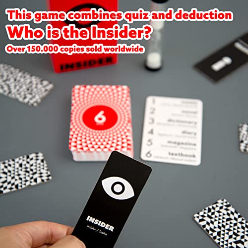 Oink Games Insider - Japanese Social Deduction & Guessing Game | Ages 9+ | Fast-Paced Party Game with Hidden Roles