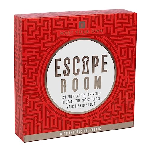 Talking Tables Escape Room Game at Home | Host Your Own Games Night | Japanese Themed | Interactive Ending | for Birthday Party, After Dinner Parties, Entertainment, Adults, Teenagers - color: Escape Room at Home