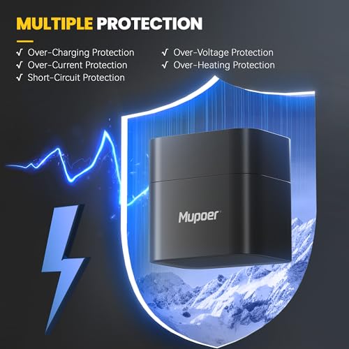Mupoer 16 Pack Rechargeable AA Batteries Lithium with Charger,3000mWh 1.5V AA Lithium Blink Batteries,Double A Battery Rechargeable,Long Lasting Pilas Recargables Lithium ion AA Battery for Xbox - size: 3000mWh16AA