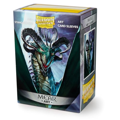 Dragon Shield Art Sleeves | Special Edition - Mear | 100 CT - Smooth & Tough Premium TCG Sleeves | Compatible with Pokemon, One Piece & Magic the Gathering - color: Mear