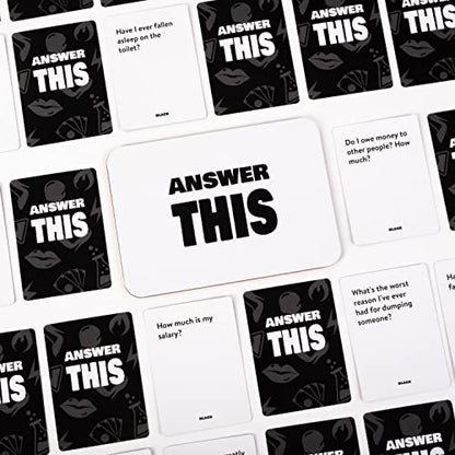 Answer This - How Well Do You Know Your Close Friends? - Hilarious Party Card Game for Adults - Cool Conversation Cards for a Game Night - color: Really Close Friends