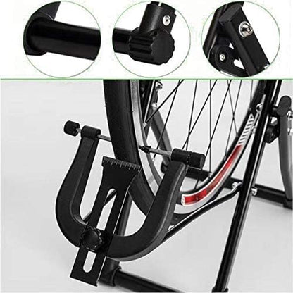 Keenso Wheel Truing Stand - Foldable Home Mechanic Stand for 16" - 29" 700C Wheels