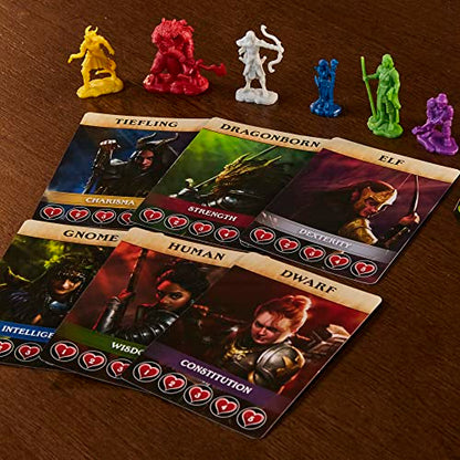 Hasbro Gaming Dungeons & Dragons: Bedlam in Neverwinter Board Game, Escape Room, Cooperative Strategy Games for Ages 12+, 2-6 Players, 3 Acts Approx. 90 Mins Each (Amazon Exclusive)