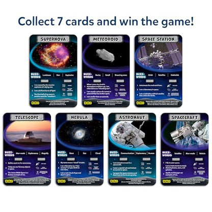 Skillmatics Guess in 10 – NASA Space, Educational Card Game, Gift for Kids | Family Trivia Game, STEM Board Game, Science & Planets, Screen-Free Fun, Girls & Boys Ages 8, 9, 10 and Up - style: 4. Space