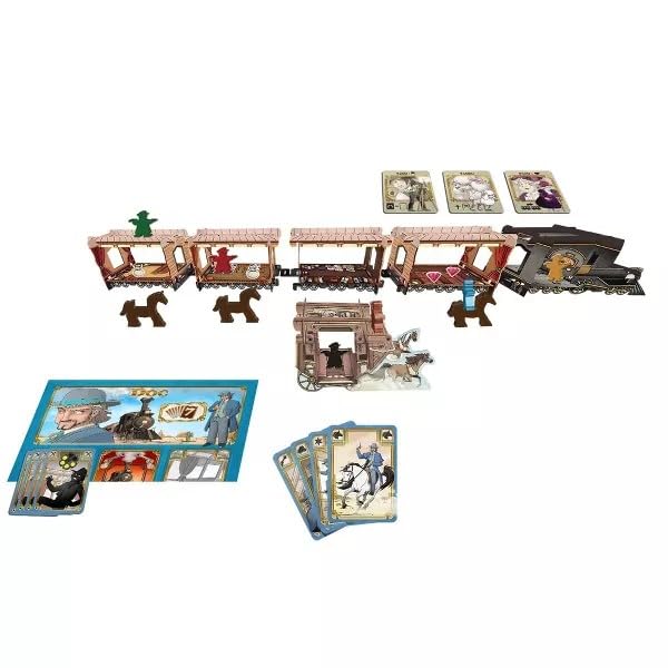 Ludonate Colt Express Horses & Stagecoach Card Game Expansion - Exciting Western Strategy with New Loot & Events - style: Horses