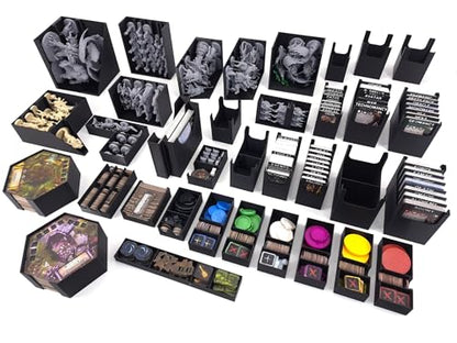Board Game Insert for Black Rose Wars: Rebirth - color: Dark Green