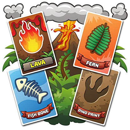 Baby Dinosaur Rescue Board Game – Cooperative Dinosaur Adventure Game for Kids Ages 4+ – Work Together to Save the Baby Dinos – Easy to Learn – Fun Family Board Game
