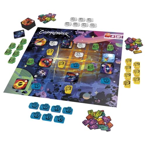 Cosmolancer Board Game | A Strategy Game by Reiner Knizia | Ages 9 and Up | 2 to 4 Players | 30 Mins. | Family Games for Kids, Teens, and Adults