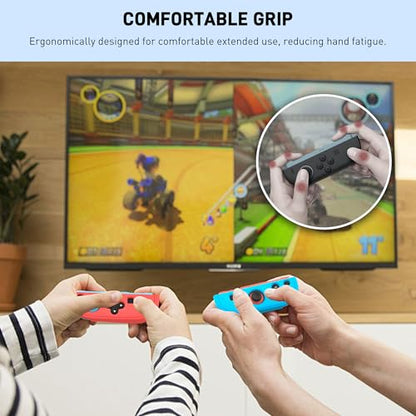 GLDRAM Soft Case for Nintendo Switch 2 Joycon (Red-Blue) - color: Red-Blue