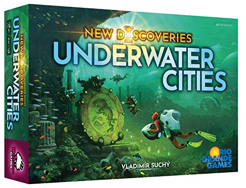 Rio Grande Games Underwater Cities New Discoveries Board Game Expansion Strategy