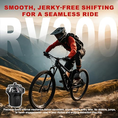 6 Speed Bike Shifter SL-RV300-6 Speed Shifter Lever Bicycle Twist Grip Thumb Gear Shifter for MTB Folding Mountain Bike - size: RV300-6R
