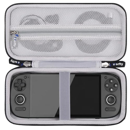 worfty Travel Carrying Case for Retroid Pocket 6/ G2/ 5/ 4/ 4pro Game Handheld Console (Case Only) - Hard Protective Carrying Storage Bag - color: Black