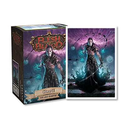 Dragon Shield | Flesh & Blood Art Sleeves | 100 CT - Smooth & Tough Premium TCG Sleeves | Compatible with Pokemon, One Piece & Magic the Gathering | Chane - color: Chane