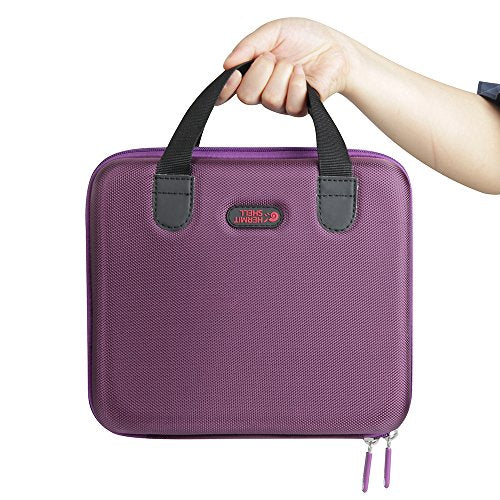 Hermitshell Hard Travel Case for What Do You Meme Party Game (for Basic and All Expansion Packs) (Purple)