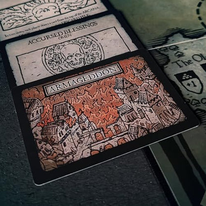 Eschaton | Cult Strategy Deck-Building Board Game | 2-6 Players | 60-180 Mins Playing Time | Dark Fantasy | Adults, Teens Ages 14+