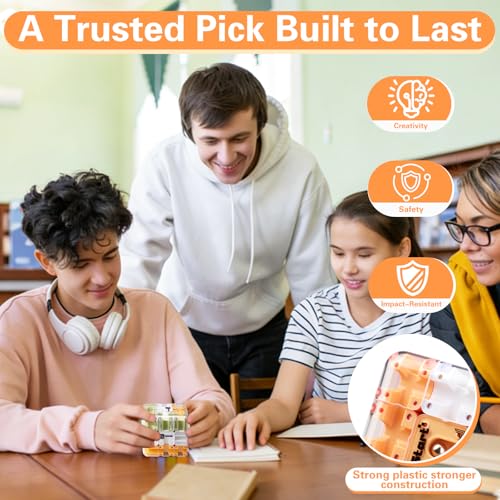 Large 3D Labyrinth Cube Puzzle Maze, Educational Engaging Brain Teaser Toy, Spatial Cognition Brain Training, Cultivate Logical Thinking, Improve Concentration Game Gift for Adults(Colorful)