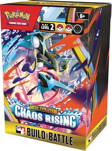 Pokémon TCG: Mega Evolution—Chaos Rising Build & Battle Box