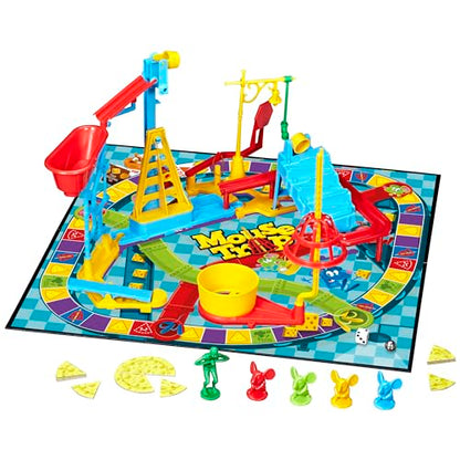 Hasbro Gaming Mouse Trap Board Game for Kids Ages 6 and Up,Classic Kids Game