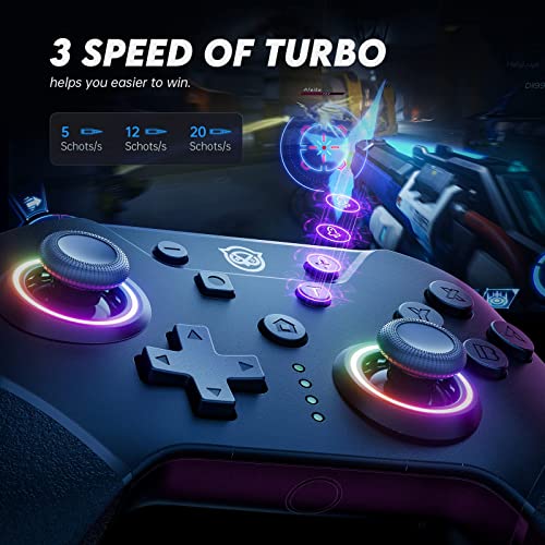 NYXI Wireless Switch Pro Controller for Nintendo Switch/Switch Lite/Switch OLED