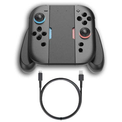 Joy Con Grip for Nintendo Switch 2 with Charging Station, Ergonomic Controller Hand Grip with Enhanced Comfort, Secure & Non-Slip Hold for Switch 2 JoyCons - size: Mag-Charging