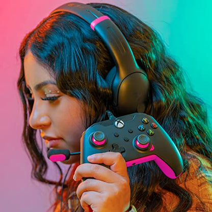 PDP Wired Controller Fuse Black for Xbox Series X|S, Gamepad, Wired Video Game Controller, Gaming Controller, Xbox One, Officially Licensed - Xbox Series X - color: Fuse Black