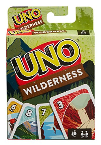Mattel Games UNO: Wilderness - Card Game, 7 Years and up