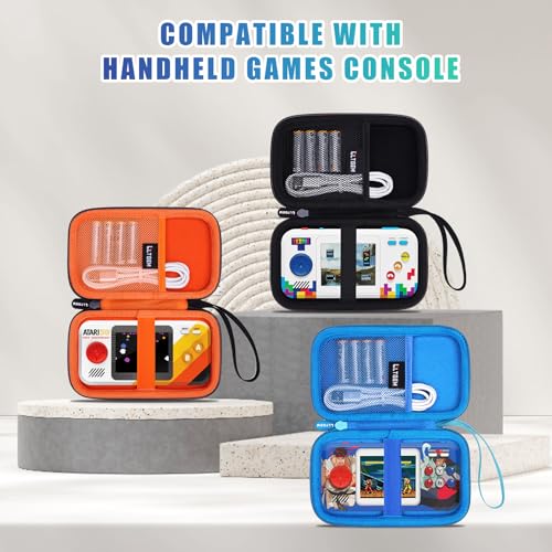LTGEM Case Compatible with My Arcade Handheld Portable Video Game Console, Hard Shell Travel Carrying Storage Bag - Blue(Case Only) - color: 3.Blue