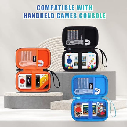 LTGEM Case Compatible with My Arcade Handheld Portable Video Game Console, Hard Shell Travel Carrying Storage Bag - Blue(Case Only) - color: 3.Blue