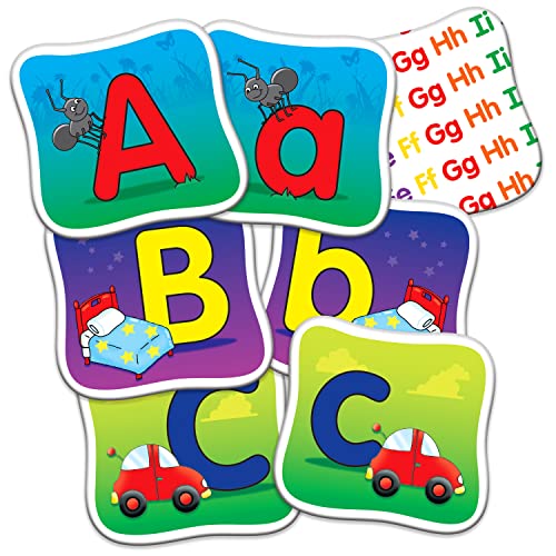 The Learning Journey: Match It! Memory - Alphabet - Capital and Lowercase Letter Matching Game with 26 Matching Pairs - Memory Games for Kids 3 and Up - Award Winning Toys