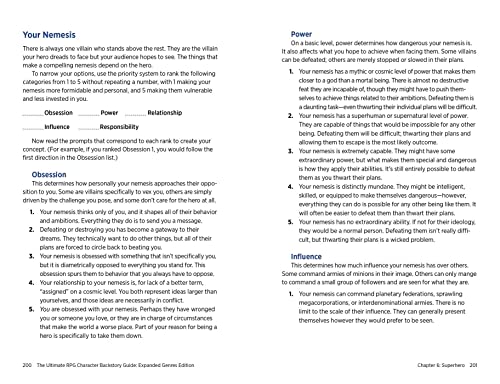 The Ultimate RPG Character Backstory Guide: Expanded Genres Edition: Prompts and Activities to Create Compelling Characters for Horror, Sci-Fi, X-Punk, and More (Ultimate Role Playing Game Series)