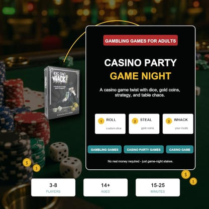The Ultimate Dice Game for Family Game Night - Fun Family Games for Adults, Teens & Kids Ages 14+