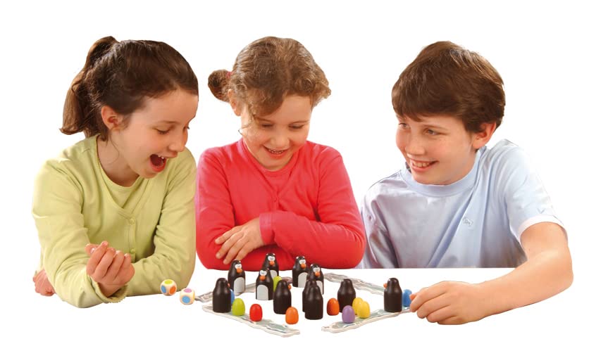 Blue Orange Pengoloo, Wood - Tabletop Strategy and Memory Game for Kids Family Preschool, Ages 4+, Award Winning - style: Wood