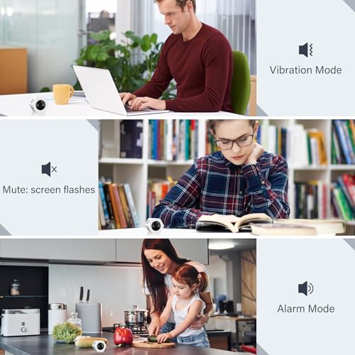 Rotating Pomodoro Timer 5, 25, 10 30,60 Mins Preset Stopwatch, Desk Flip ProductivityTimer, ADHD Tool Hexagon, Vibration/Mute/Alarm, for Work, Study, Back to School, Kitchen, White - color: White
