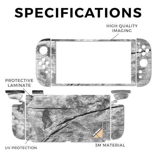 Glossy Glitter Gaming Skin Compatible with Nintendo Switch 2 Console Only - Dead Wood - Premium 3M Vinyl Protective Wrap Decal Cover - Easy to Apply | Crafted in The USA by MightySkins - color: Dead Wood, size: Switch 2 Console Skin Only, style: Glossy Gl
