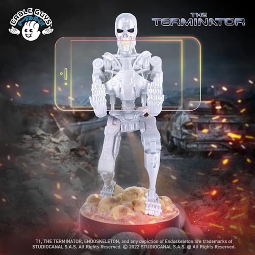 Exquisite Gaming Terminator T-800 Cable Guy Phone Holder Gaming Controller Stand Figure