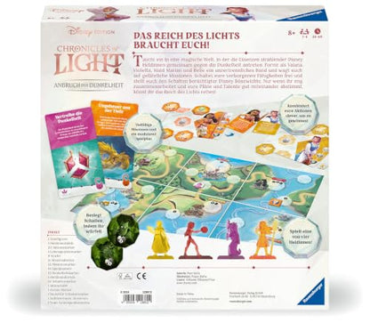 Ravensburger 228881 - Family Game Chronicles of Light - Disney Edition, Board Game for Families and Adults, Game from 8 Years, for 1-4 Players - Cooperative Board Game