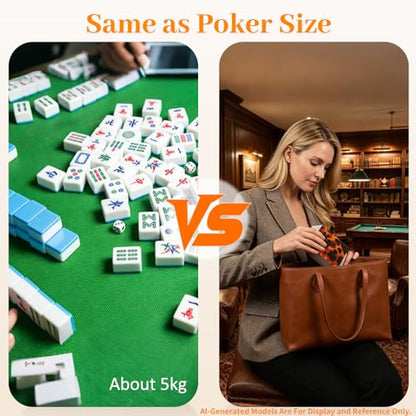 2026 American Mahjong Playing Cards 160 Pcs，Large Print Edition，Beginner, Mahjong Enthusiast, Travel Home & Portable Gift